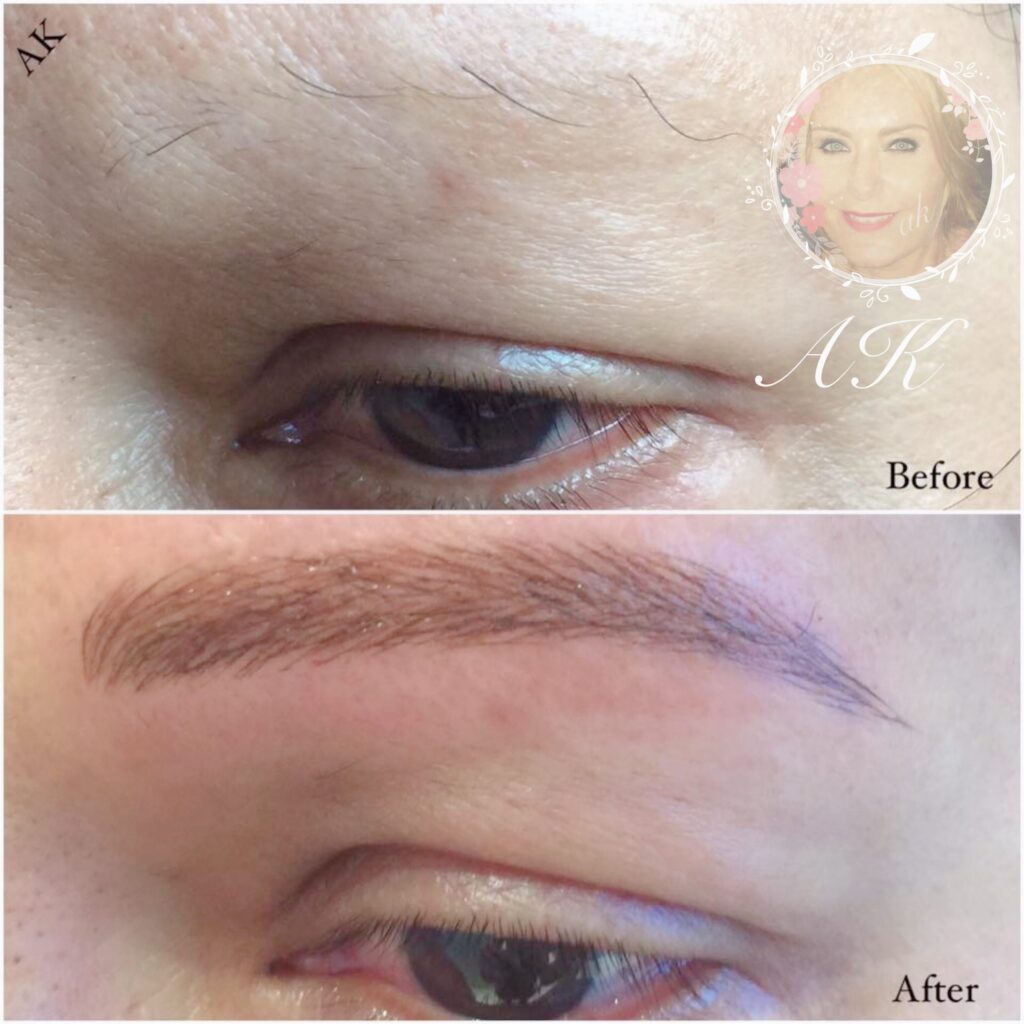 Semi-permanent eyebrows aftercare