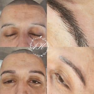 Male microblading