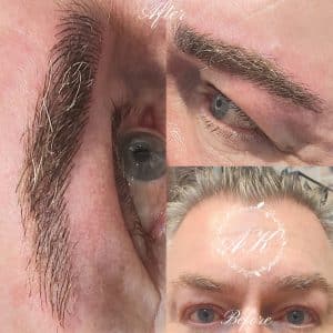 Male microblading